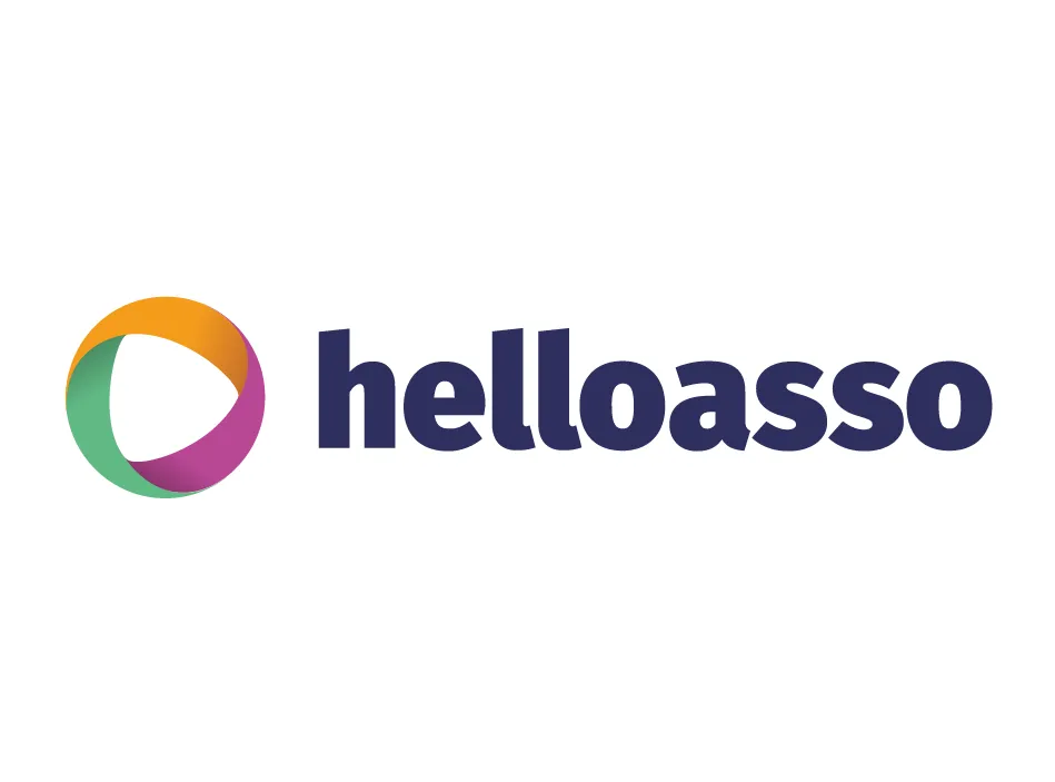Partenariat HelloAsso × Ouisub, logo HelloAsso